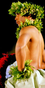 Merrie Monarch male hula dancer
